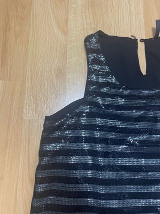 Camiseta tirantes Stradivarius Talla S lentejuelas
