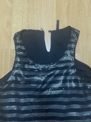 Camiseta tirantes Stradivarius Talla S lentejuelas