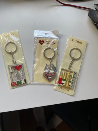 Llaveros de Dubai