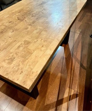 Mesa Roble Salvaje y Forja Diseño