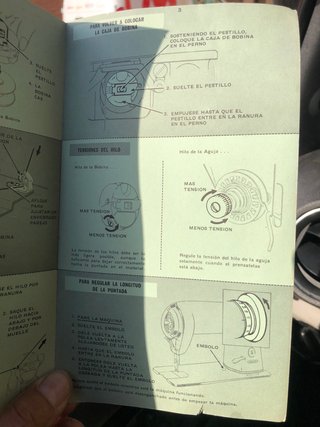 Instrucciones Máquina Coser Singer 451k105