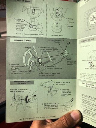 Instrucciones Máquina Coser Singer 451k105
