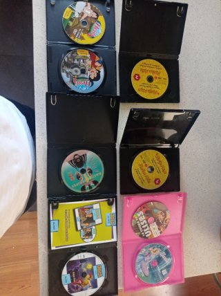 Lote 6 Películas DVD Infantiles Variadas