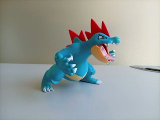 Figuras Blastoise y Feraligatr Pokémon