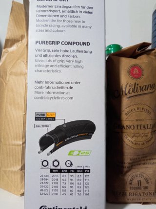 Cubierta Continental Ultra Sport III 700x25c