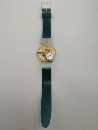 Swatch Gent Jelly GK372 trasparente e verde