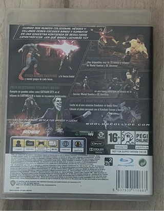 Mortal Kombat vs DC Universe PS3