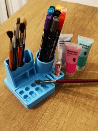 Organizer da Scrivania per Pittura e Arte