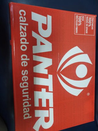 Zapatos de seguridad PANTER rojos
