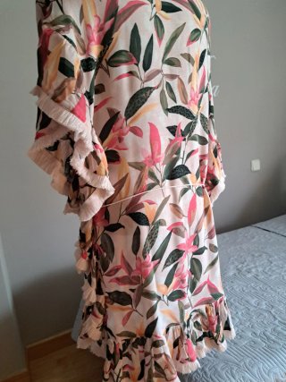 Vestido Túnica Kaftan Playa Women'secret Talla M