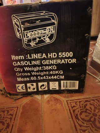 Generador Gasolina Linea HD 5500