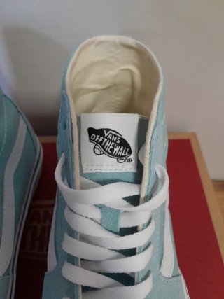 Vans Sk8-Hi Tapered Azul Claro Talla 38