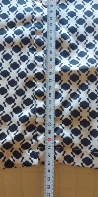 Camisa fluida Zara Man estampado geométrico Tal. M