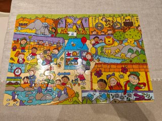 Puzzle En el Zoo 35 piezas