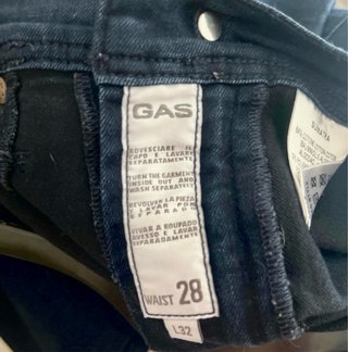 Pantalones pitillo azules