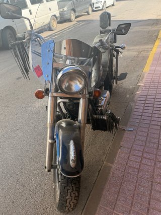 Kawasaki Vulcan Cruiser 800cc Azul Negra