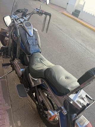 Kawasaki Vulcan Cruiser 800cc Azul Negra