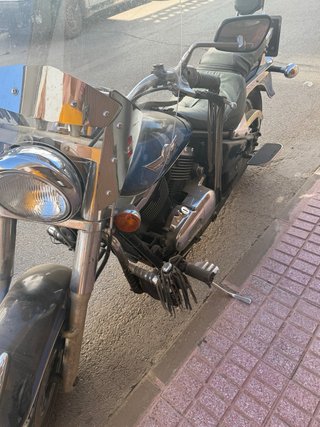 Kawasaki Vulcan Cruiser 800cc Azul Negra