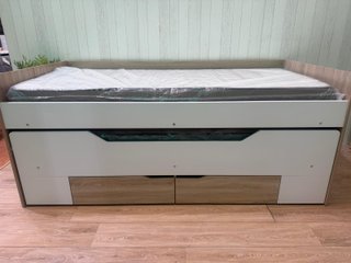 Cama nido con cajones blanco cambria