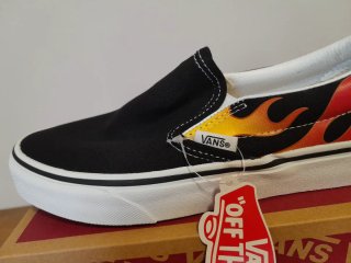 Vans Clásicas Slip-On Llamas Talla 36,5