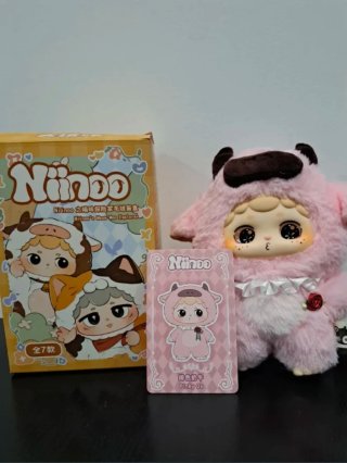 Peluche Niinoo's Meow Moo Explorer: Pinky Ox