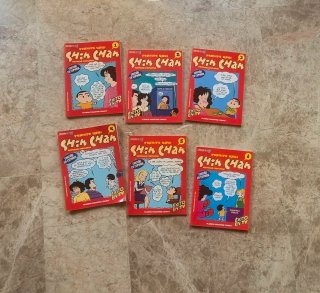 6 Cómics Shin-Chan Historias Completas (Nº 1 al 6)