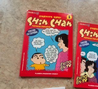 6 Cómics Shin-Chan Historias Completas (Nº 1 al 6)