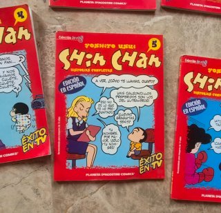 6 Cómics Shin-Chan Historias Completas (Nº 1 al 6)
