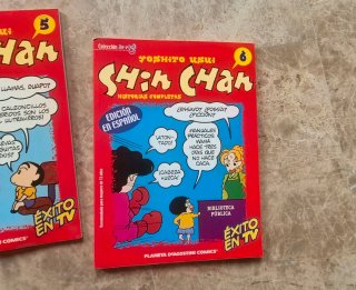 6 Cómics Shin-Chan Historias Completas (Nº 1 al 6)