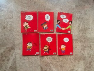 6 Cómics Shin-Chan Historias Completas (Nº 1 al 6)