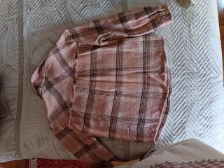 Chaqueta cuadros niña