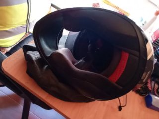 Casco de moto MT Helmets talla S edición limitada