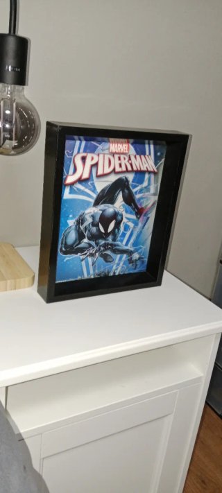 Cuadro y Luz Spiderman