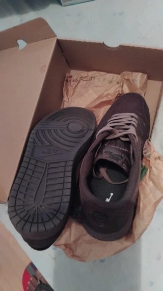 Zapatillas Travis Marrones Talla 43