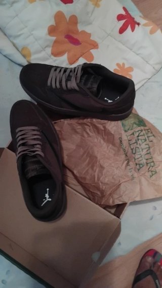 Zapatillas Travis Marrones Talla 43