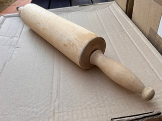Rodillo de cocina madera antiguo