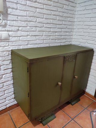 Mueble verde estilo Art Déco