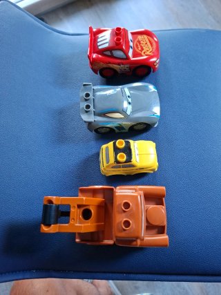 Set 4 Macchinine Duplo Cars