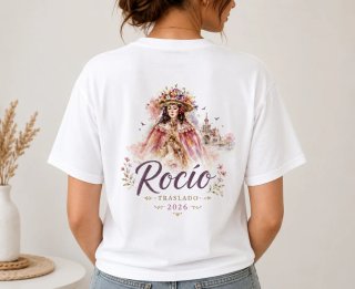 Camiseta Rocío Traslado 2026 Virgen
