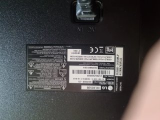 Televisión LG 32"