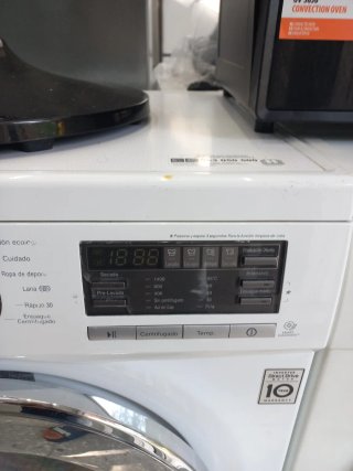 LAVADORA CON SECADORA LG 8/4 GARANTIA TRNASPORTE