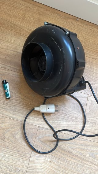Extractor Pro Air PRCF-D125 230V 86W 2 Vel