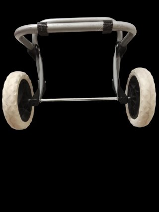 Carrito de compra gris