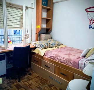 Dormitorio juvenil completo. Multi-almacenamiento
