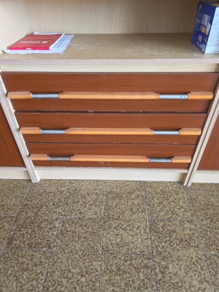 Mueble con 2 camas plegables