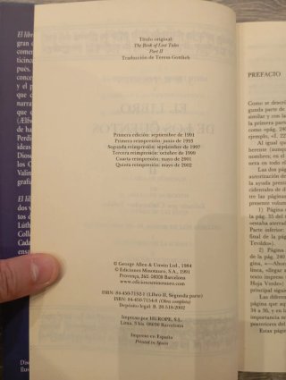 4 Libros de historia de la tierra media 1 edición.