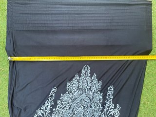Abito Gonna Lunga Elisa Landri Nero Etnico Boho
