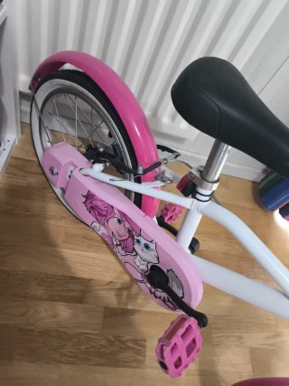 Bicicleta B'Twin Doctor Girl 16 Rosa.