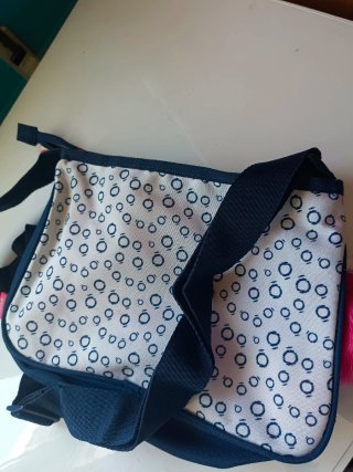 Bolso Enso Corazón Rosa y Azul