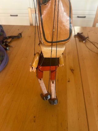 Marioneta de madera Pinocho